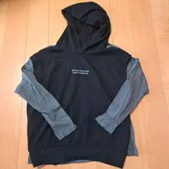 GU　ロングTシャツ&パーカーベスト