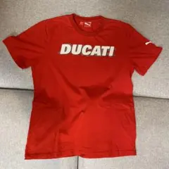 PUMA DUCATI ロゴプリント Tシャツ レッドのサムネイル