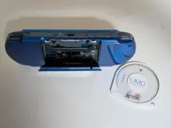 【おまけソフト付き】SONY PSP-3000 本体 青色 バッテリー付き