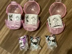 サンリオ　クロミ　カプセルトイ　ガチャガチャ　3個セット