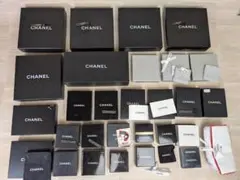 まとめ売り　CHANEL　シャネル　空き箱 　ボックス　ケース　セット　黒