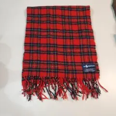 Polo Ralph Lauren 赤 タータンチェック マフラー
