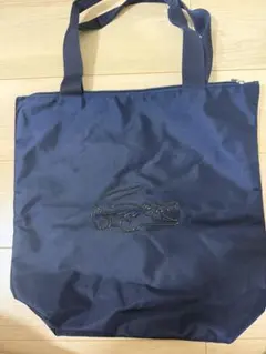 LACOSTE ネイビー トートバッグ