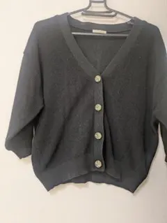 COLZA カーディガン ブラック M