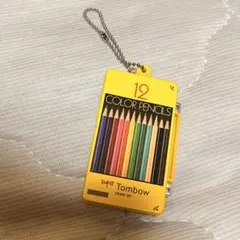 Tombow 12色色鉛筆 キーホルダー付き