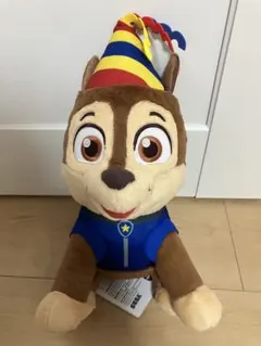 パウ・パトロール　チェイス　Lぬいぐるみ　パーティVer. ぬいぐるみ