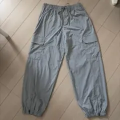 ZARA ナイロン　カーゴパンツ　イージー