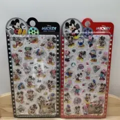海外正規品Disneyミッキーボンボンドロップシール2枚セット⑥