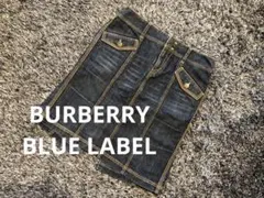 【希少アイテム】BURBERRY バーバリーブルーレーベル　デニムスカートy2k