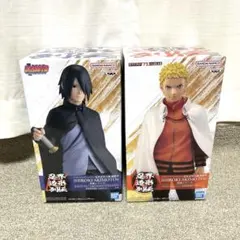 忍界造形列伝　うずまきナルト　うちはサスケ　フィギュア 2体セット