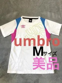 【美品】umbro シャツ　M 白　レディース　スポーツウェアのサムネイル