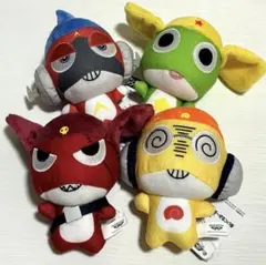 ケロロ軍曹 ぬいぐるみ 劇場版であります vol.1 全4種 コンプリート