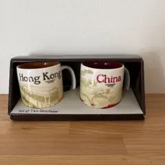 Starbucks デミタスカップ 2個セット 香港 中国