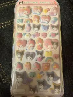 訳あり　新品　コットンパフィーシール マイメロ　クロミ　ボンボン