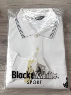 black&white ポロシャツ