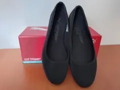 PUMA ヨンギフラット23cm ブラックSOFTFOAM 美品