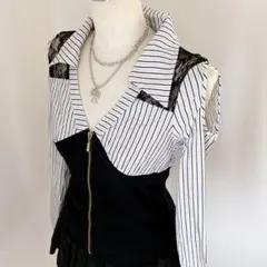 00s フェアリーグランジ ダークコア レース キャミ ボレロ シズニルック ┊͙₊˚✧フェアリーグランジ バレエコア ダークコア キャミソール 水玉