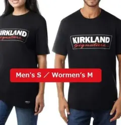 h*5様 新品 S/M コストコ カークランド ロゴTシャツ メンズS レディー