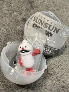 ノンノン　めじるしアクセサリー　パペットスンスン　ガチャガチャ