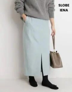 ジャンク品　SLOBE IENA スエードライクタイトスカート サイズ40