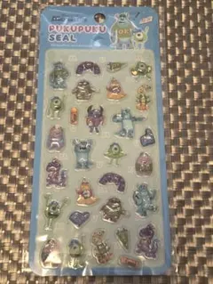 ⭐おまけ付き⭐　モンスターズインク　ディズニー　ピクサー　プクプクシール