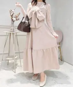 apres jour リボンキャミワンピースのサムネイル