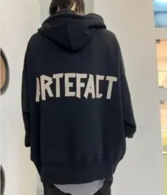 A.F ARTEFACT BACK LOGO SWEAT HOODIE サイズ3