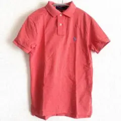 ポロラルフローレン　コーラルピンク サーモンピンク　ポロシャツ