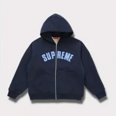 Supreme ジップアップパーカー ネイビーのサムネイル