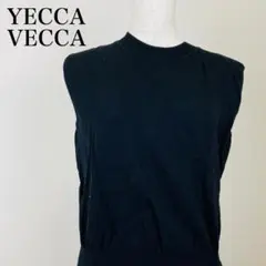 美品 YECCA VECCA ノースリーブニット セーター 0735Bのサムネイル