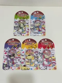 サンリオキャラクターズ　チョコレートマスコットチャーム　5種セット