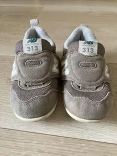 ニューバランス 313 ベビーシューズ ブラウン 13.5cm スニーカー