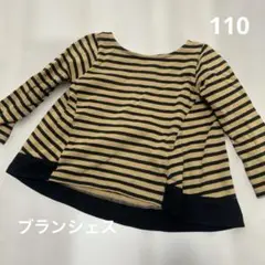 ブランシェス　110センチ　ボーダーTシャツ