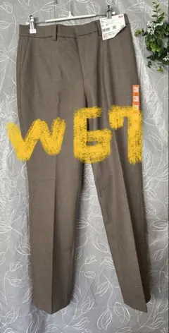 UNIQLO ユニクロヒートテックスマートスリムストレートパンツ W67