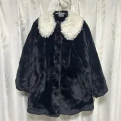 flamadrama 水色ファーコート パール装飾付き | Mercari