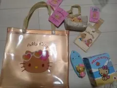 ハローキティ　日焼けキティ　サンリオ　マクドナルド　ミニトート