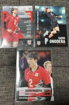 バレーボール男子日本代表2025 トレーディングカード 小野寺太志選手