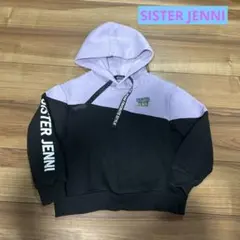 SISTERJENNI 130 パーカー　黒、紫