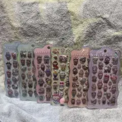 ラブブシール　セット6