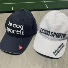 ルコックゴルフ　キャップ2個セット