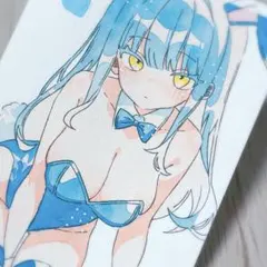 【一点物】手描きオリジナル水彩イラスト【原画】