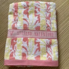 STEFANO VALENTINO バスタオル ピンク イエローのサムネイル