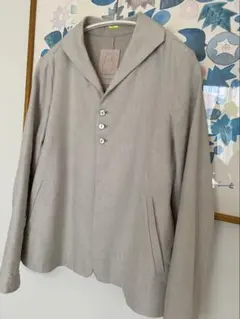 パラスパレス　ハイカウントギャバ　ショール襟　ブルゾン　サイズ２ パラスパレス ハイカウントギャバ ショール襟 ブルゾン サイズ2