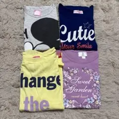 Tシャツ 4枚セット 140