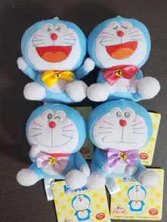 ① ドラえもん赤いほっぺマスコット バースデーVer. 4点セット