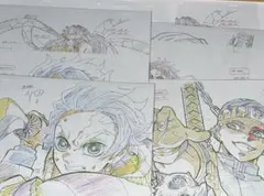 鬼滅の刃　Blu-ray DVD 特典　複製原画　遊郭編　柱稽古編