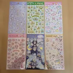 サンリオ 平面シール 6シート