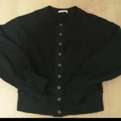 NATURAL BEAUTY BASIC ブラックカーディガン