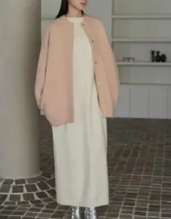 未使用　タグ付き　エレンディーク　ラクーン　カーティガン　01