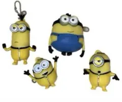 ミニオンズ マスコット キーホルダー　4個セット